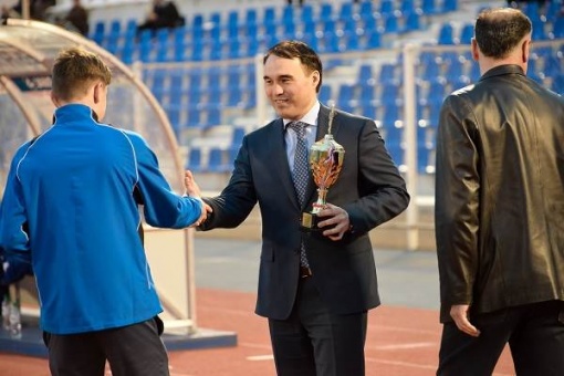 Сегодня свой День рождения отмечает Президент федерации футбола Астраханской области Аскар Кабикеев