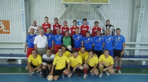 Полуфинал областного турнира по мини-футболу среди сборных команд муниципальных образований.