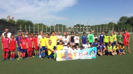 Фестиваль детского футбола в Первомайском районе Ростова собрал 10 команд