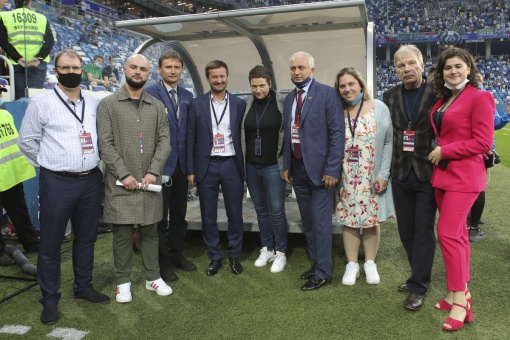 Российский футбольный союз наградил победителей конкурса-смотра «Россия - футбольная страна»