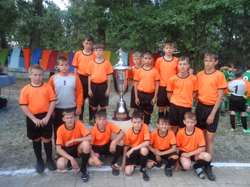В Куйбышевском районе подвели итоги выступления команды в футбольном турнире "Колосок" 