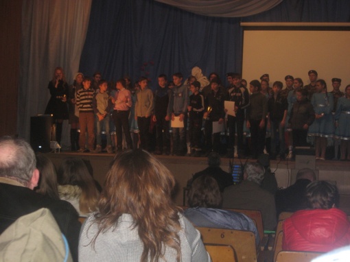 Награждение по итогам юношеского турнира по мини-футболу в честь 72-ления освобождения села Самарского от фашистских захватчиков 